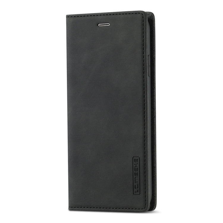 LC.IMEEKE Starke magnetische ultradünne horizontale Flip-stoßfeste matte TPU + PU-Ledertasche mit Halter & Kartenfächern & Brieftasche, Für iPhone XR, Für iPhone XS Max, Für iPhone 6 / 6s, Für iPhone 6 Plus / 6s Plus