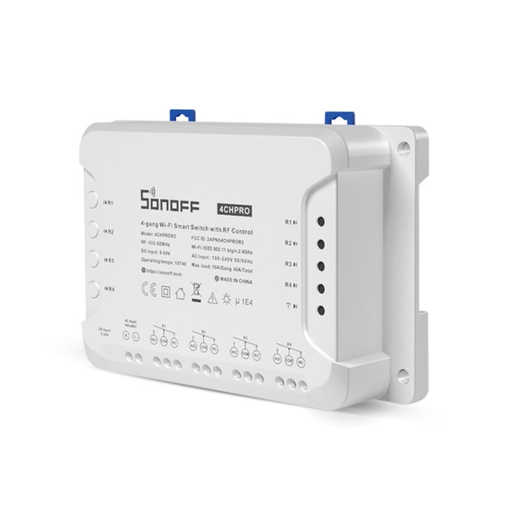 Sonoff 4CHPROR3 Mobile Phone Smart Home Switch Four-way Controller, Support Long-range Control Timing