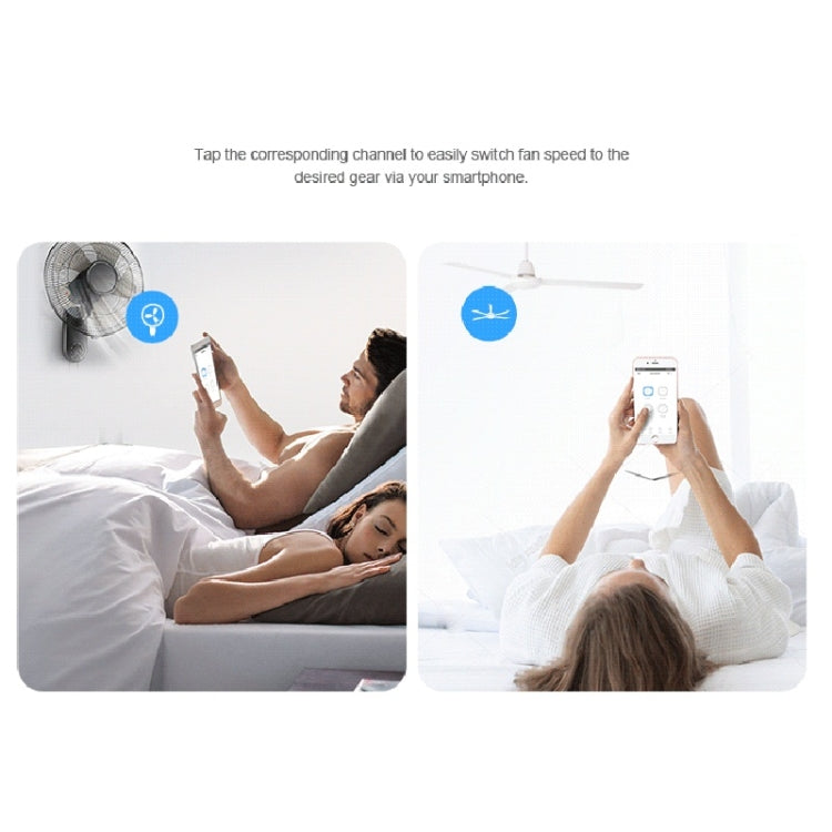 Sonoff 4CHPROR3 Mobile Phone Smart Home Switch Four-way Controller, Support Long-range Control Timing