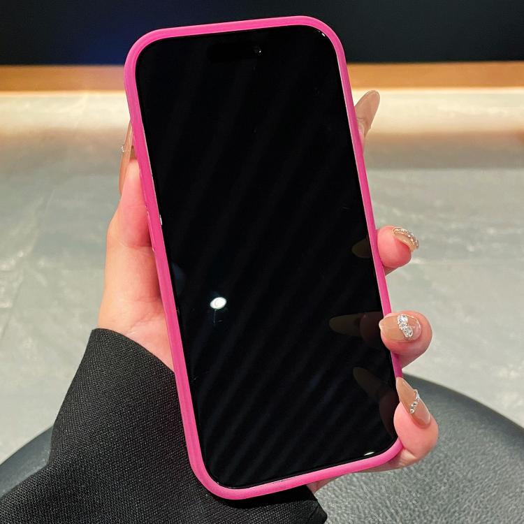 Ice Cream Skin Feel Liquid Silicone Fine Circle Magnetic Phone Case, For iPhone 15, For iPhone 14