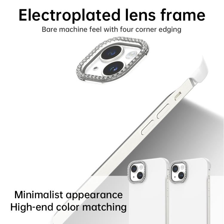 Candy Diamond Halbrahmen-Schutzhülle aus mattem PC und hybrider TPU-Schutzhülle, für iPhone 13, für iPhone 12, für iPhone 12 Pro Max