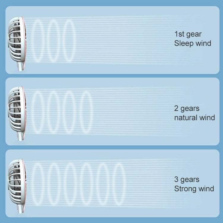 F6 Outdoor Mini-Nackenfächer USB-Ladefunktion Fauler kleiner Ventilator