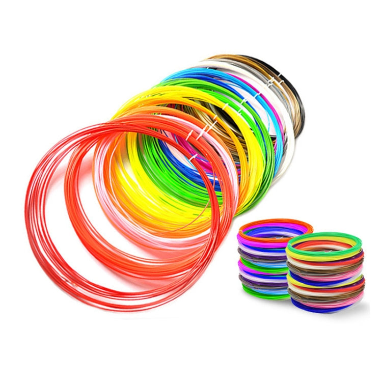 10m 1.75mm Normal Temperature PLA Cable 3D Printing Pen Consumables, 10m PLA