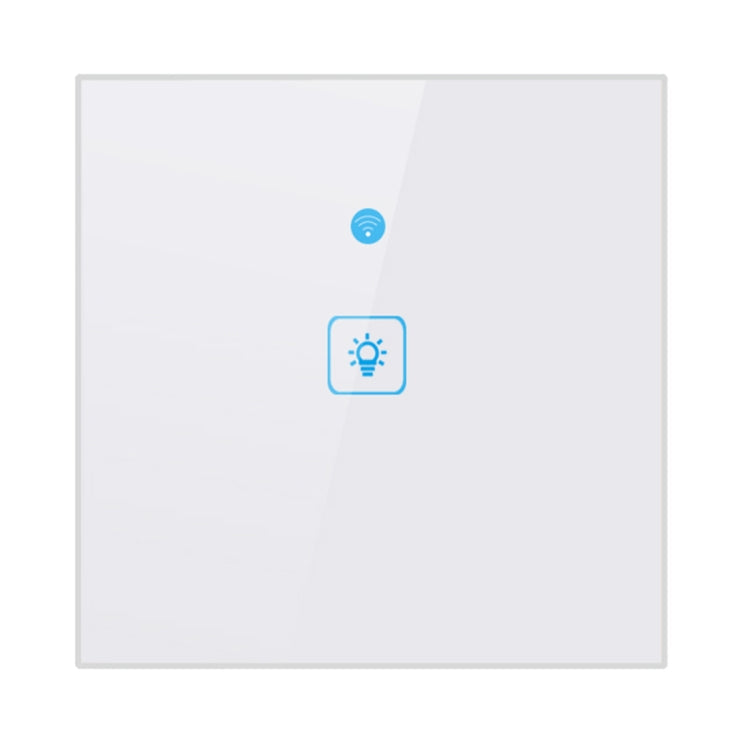 WS-UK-01 EWeLink App & Touch-Steuerung 2A 1-fach Smart-Wandschalter mit Glasfront, AC 90V-250V, UK-Stecker, 1-fach