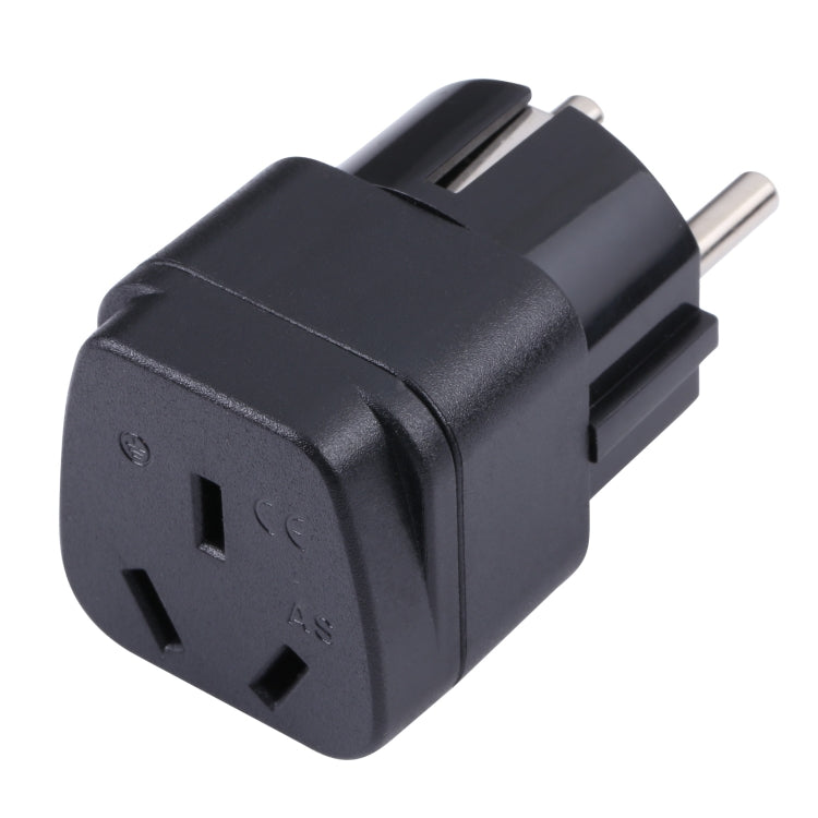 Portable Three-hole AU to UK Plug Socket Power Adapter, AU to EU, AU to UK