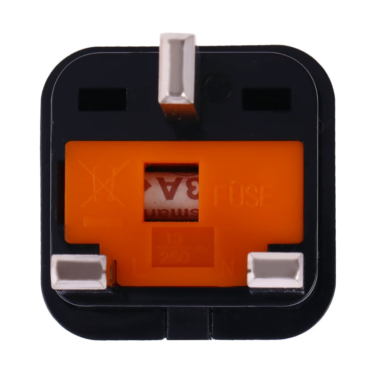 Tragbarer Universal-Reiseadapter mit Sicherung für UK-Steckdosen, UK-Stecker (mit Sicherung)