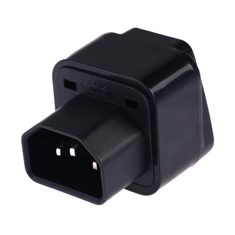Tragbare Universalsteckdose auf C14-Stecker USV PDU APC Computer Server Netzadapter Reise-Ladegerät
