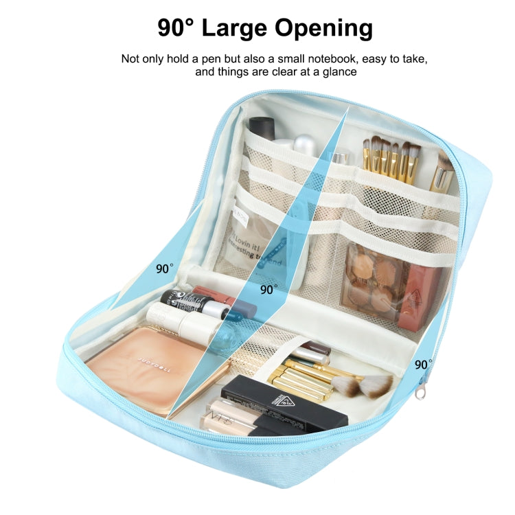 Large Pencil Case Cosmetic Organizer Bag Anti-Dust Storage Pouch
