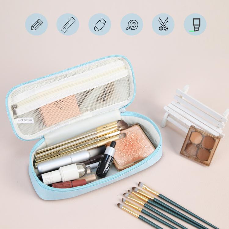 FunAdd Pencil Case Cosmetic Storage Organizer Bag, Size: 235 x 105 x 50mm, 235 x 105 x 50mm