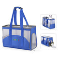 FUNADD Breathable Pet Carrier Bag Portable Outdoor Shoulder Tote for Cats & Dogs