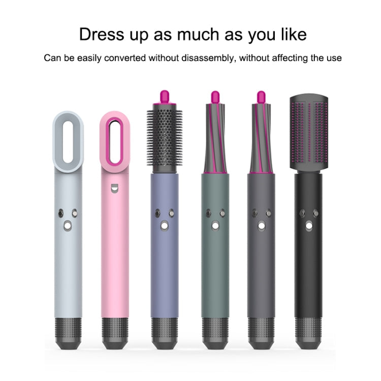 For Dyson Airwrap Hair Modeling Dryer Shockproof Silicone Case (Grey)