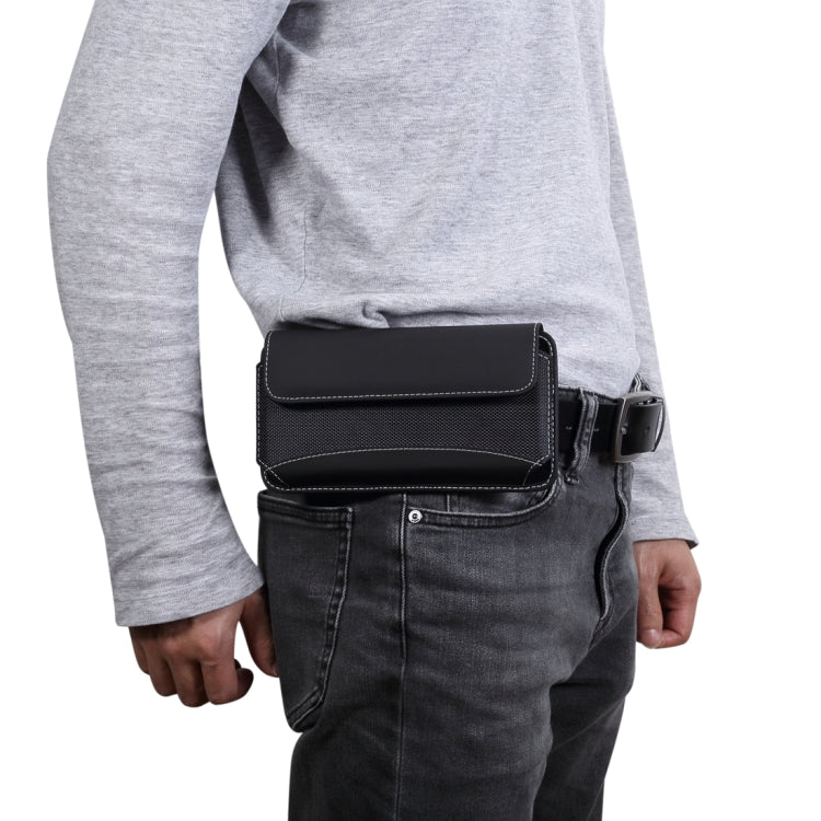 Men Waist Phone Bag Universal Belt Pouch for 6.9” Huawei Mate 20 X & Phones