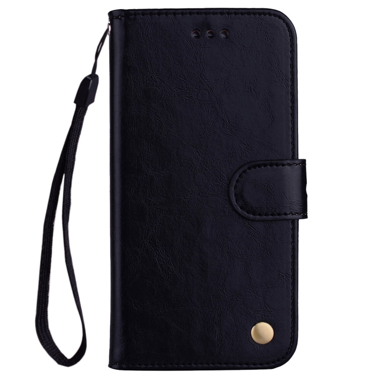 Business Style Oil Wax Texture Horizontal Flip Leather Case for Huawei P Smart / Enjoy 7S, with Holder & Card Slots & Wallet, For Huawei P Smart / Enjoy 7S, For Huawei Enjoy 7S