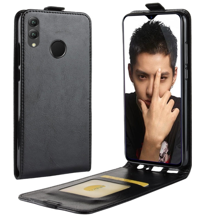 Business Style Vertical Flip Leather Protective Back Cover Case for Huawei Honor 8X, with Card Slot, For Huawei Honor 8X