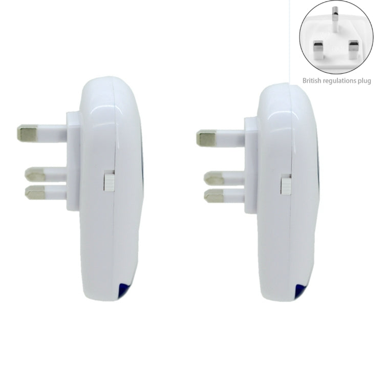 3W Electronic Ultrasonic Anti Mosquito Rat Insect Pest Repeller with Light, US Plug, AC 90-240V, UK Plug, US Plug