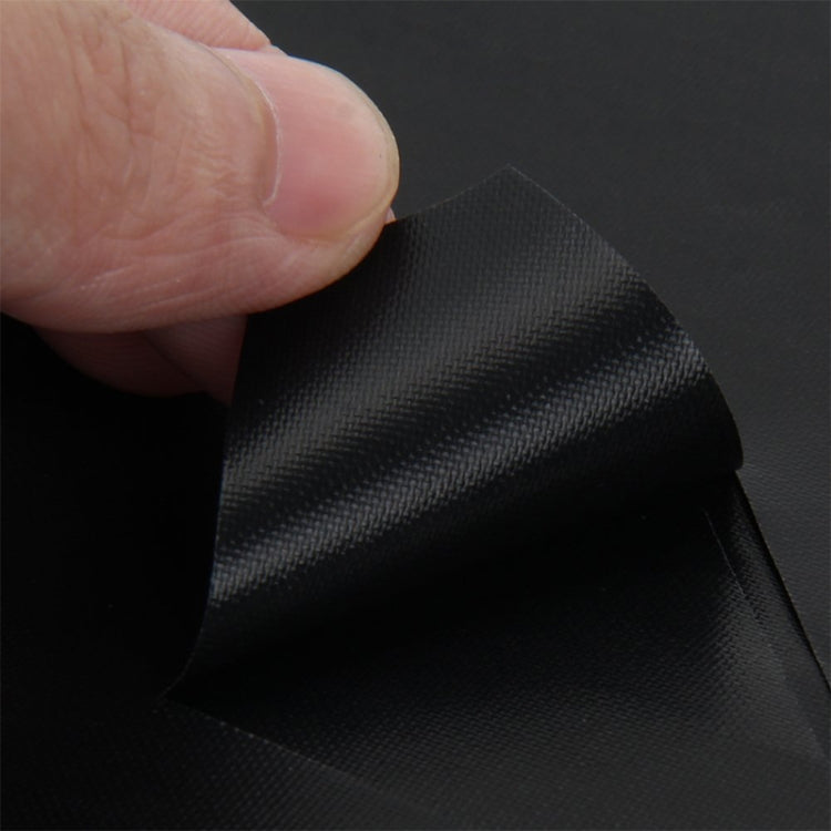 Gas Furnace Surface Ultra-thin Fibre Material Stovetop Protective Cleaning Pad, Size: 27*27cm, 0.2mm (Black), 0.2mm