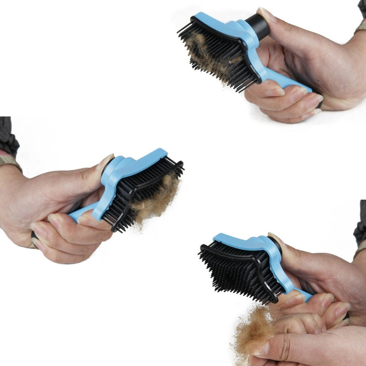 Elite Multi-functional Plastic Grooming Comb Cut Tangles Tool Pet Brushes