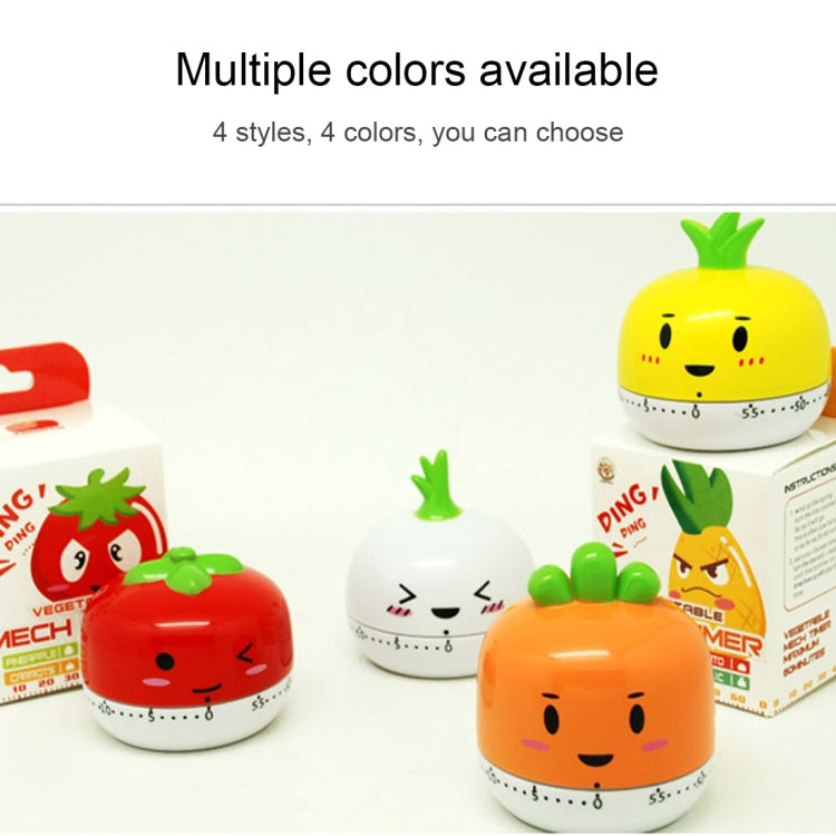 Vegetable Kitchen Timer Cooking Mechanical Timing Tool Count Down Alarm, Random Color Delivery, RB208