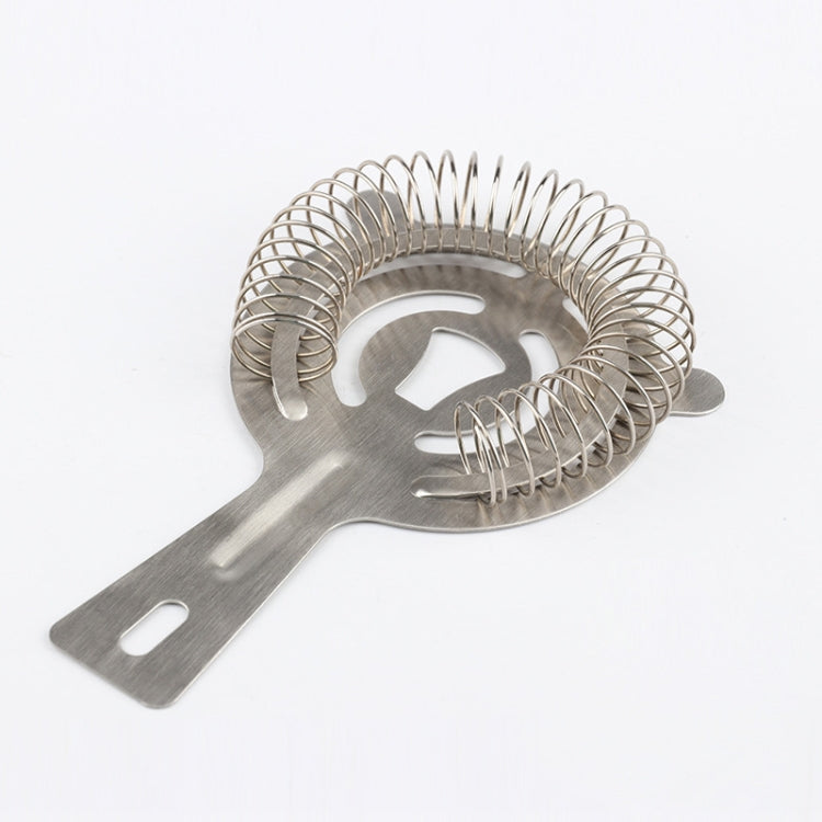 Stainless Steel Ice Filter Cat Shaped Handle Ice Separator Cocktail Bartending Tools(Steel Color)