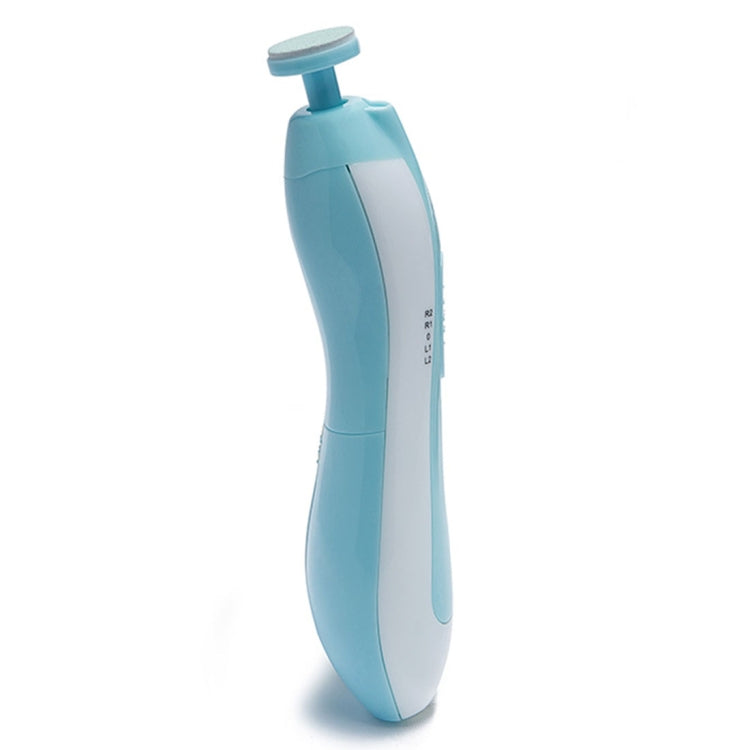 Baby Nail Clipper Trimmer Manicure Electric Grinding Device Tool Kit(Blue), 6 in 1