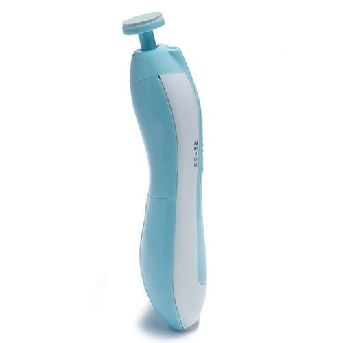 Baby Nail Clipper Trimmer Manicure Electric Grinding Device Tool Kit(Blue), 6 in 1