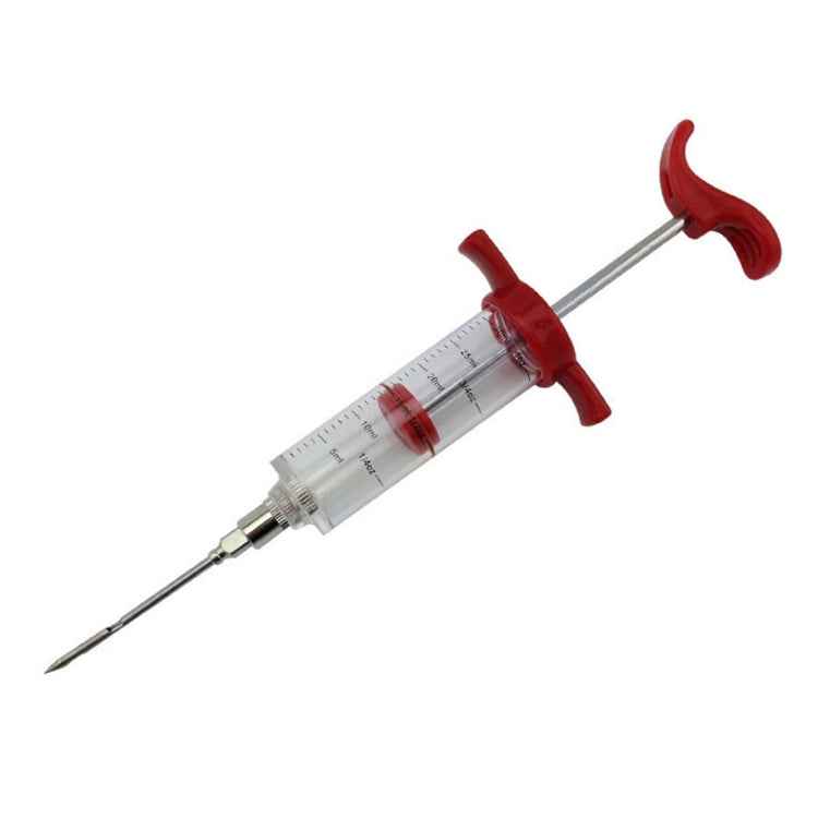 Creative Kitchen Tools Condiment Syringe Turkey Needle Barbecue Sauce Syringes Cooking Tools, Plastic Marinade Injector