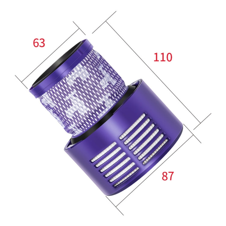 Staubsauger-Filterkern-Ersatzteile Zubehör für Dyson V10, US-Version