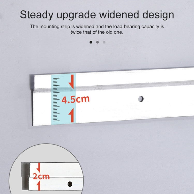 50cm Kitchen Multi-function Wall-mounted Seasoning Holder Storage Rack, Wall-mounted Seasoning Storage Rack