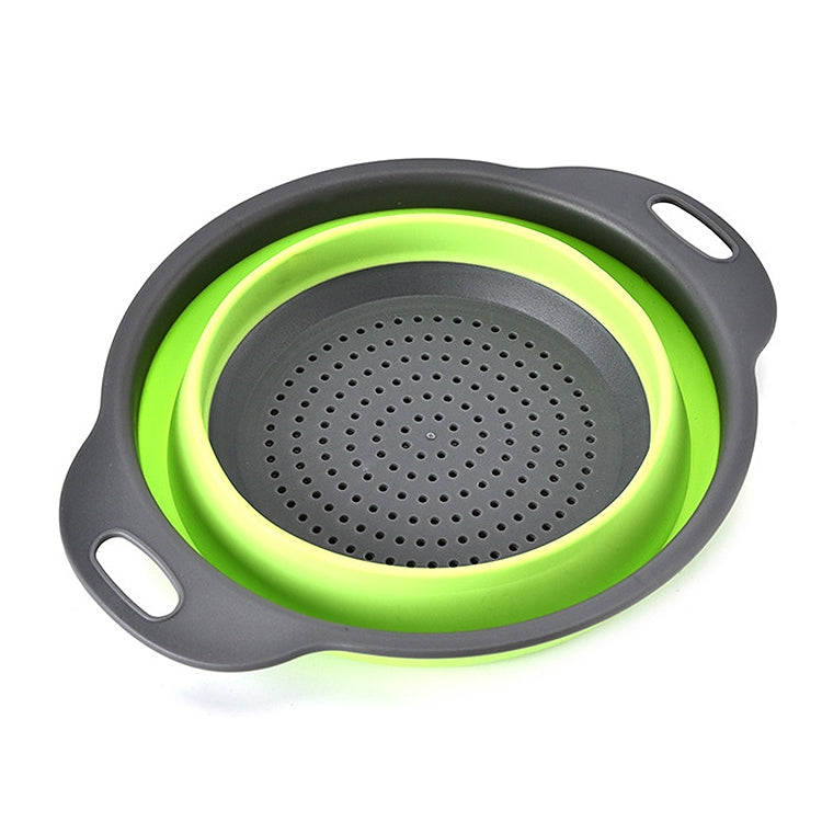 Creative Folding Vegetables Fruits Storage Basket Organizer Drain Basket, S, Size: 24.5*20*9cm, Size: S