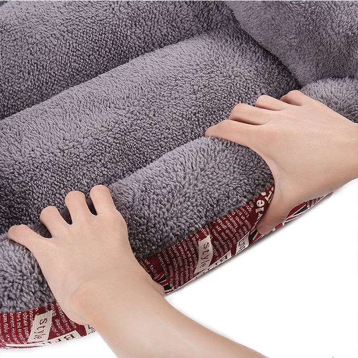 Four Seasons Genuine Warm Pet Dog Kennel Mat Teddy Pomerang Dog Mat, Size: S, 43×32×10cm, Size: S