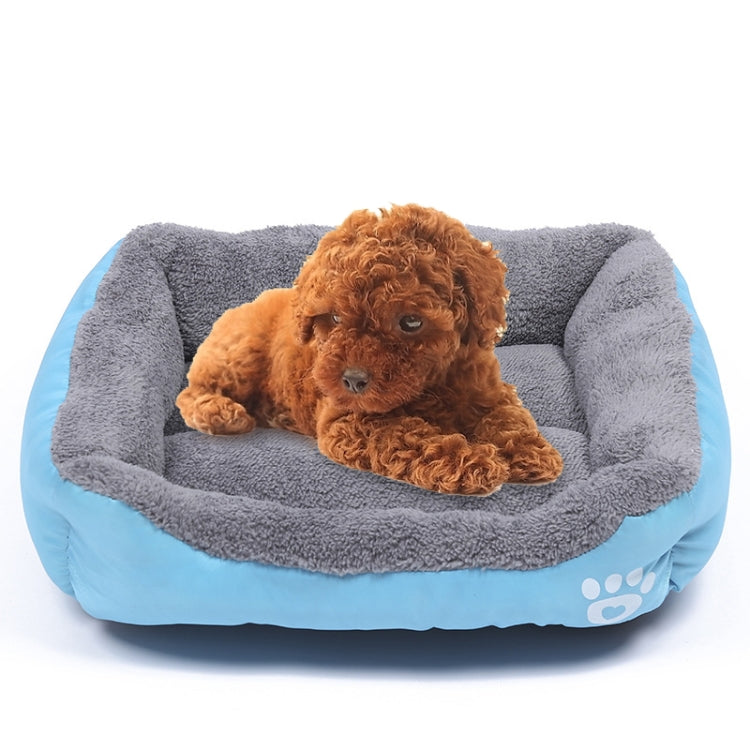 Candy Color Four Seasons Genuine Warm Pet Dog Kennel Mat Teddy Dog Mat, Size: XXL, 95×72×18cm, Size: XXL