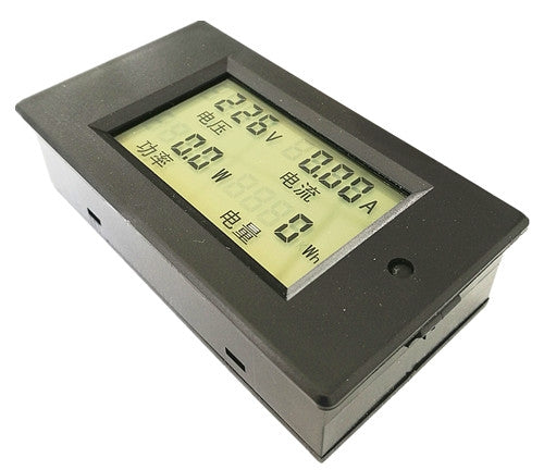PZEM-061 4 in 1 DC Digital Display Meter Voltage Measuring Instrument, AC 80-260V, 100A