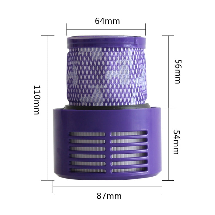 Auswaschbarer Staubfilter für Dyson V10 Staubsaugerfilter Hepa-Teile Zubehör, V10