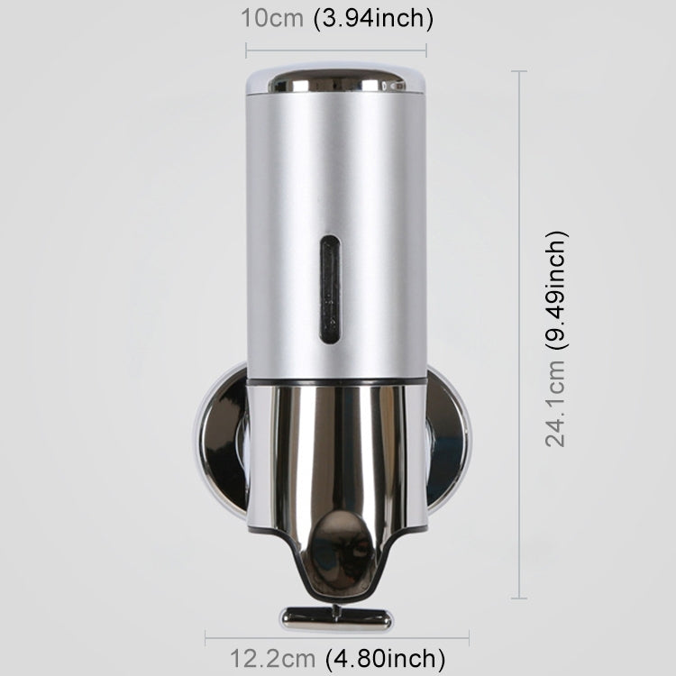 Hotel Shower Manual Dispenser Wall Mounted Washing Liquid Shampoo Soap Bottle, Capacity: 500ml, 500ml/Red, 500ml/Silver, 500ml/White, 500ml/Dark Red, 500ml/Green, 500ml/Gold, 500ml/Blue, 500ml/Purple