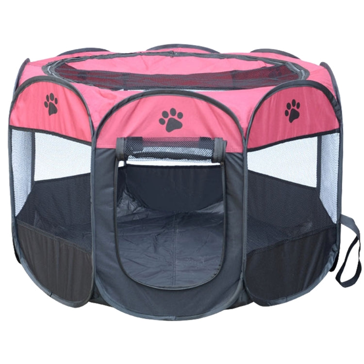 Modisches, wasserdichtes Hunde-Zelt aus Oxford-Gewebe, faltbarer, achteckiger Outdoor-Haustier-Laufstall, S, Größe: 73 x 73 x 43 cm, Größe: S (Gelb), Größe: S (Rot), Größe: S (Magenta), Größe: S (Blau), Größe: 73 x 73 x 43 cm (Kaffee)