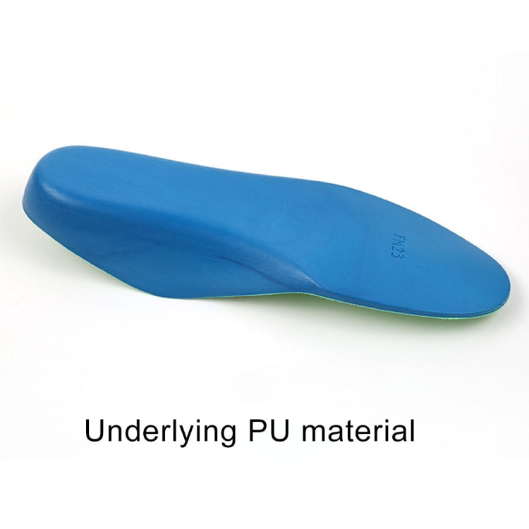 Children PU XO Leg Corrective Insole, Size: 21cm, Size: 21cm