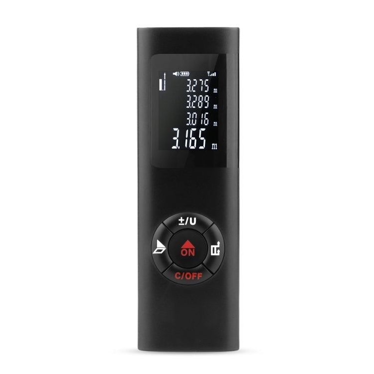 JQ-60 Mini Laser Distance Meter 60m Rechargeable Digital Handheld Laser Rangefinder, 60m