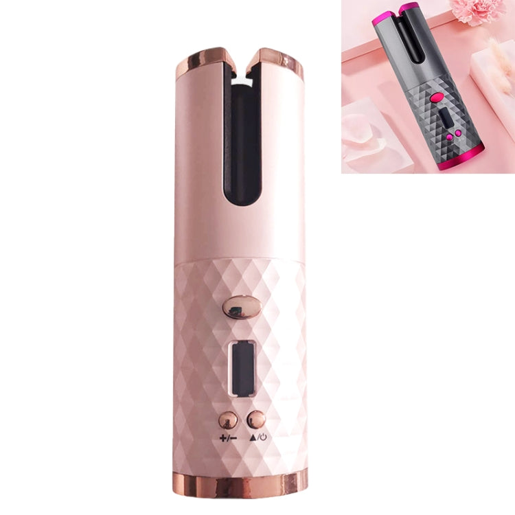 USB Charging Automatic Hair Curler Portable Mini Wireless Multi-function Curling Iron with LCD Display