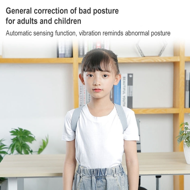 Smart Posture Corrector Adult Child Intelligent Posture Reminder Posture Trainer, Orthotic (Grey), Orthotic (Black), Orthotic (Pink)