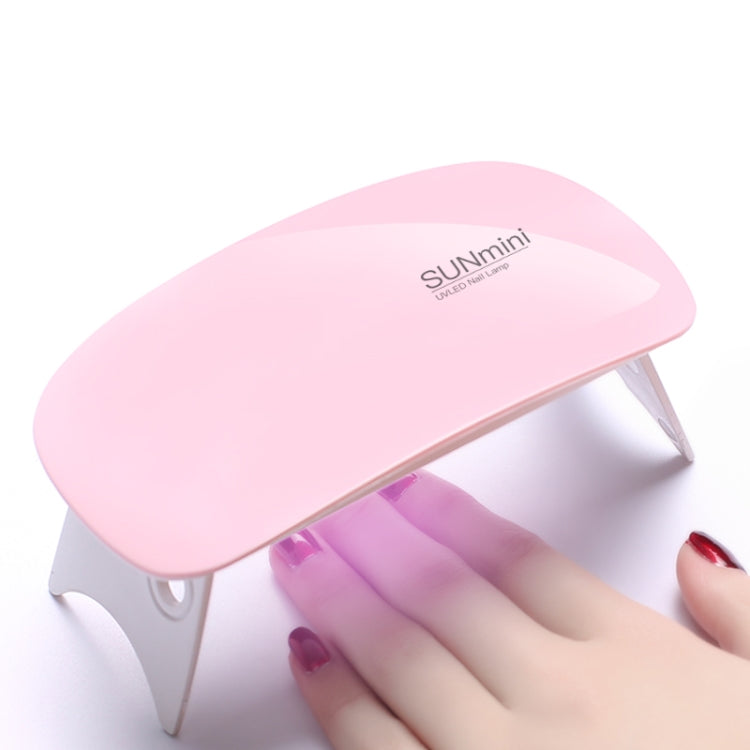 SUN mini 2 6W UV + LED USB Nail Lamp Fingernail Gel Curing Dryer
