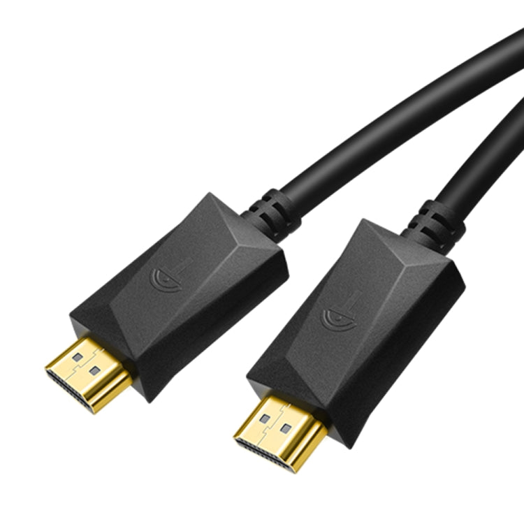 ROCKETEK HDMI01Y-2 HDMI 2.0 4K 30Hz 3D HD vergoldetes HDMI-Kabel für alle HDMI-Geräte, Länge: 2 m