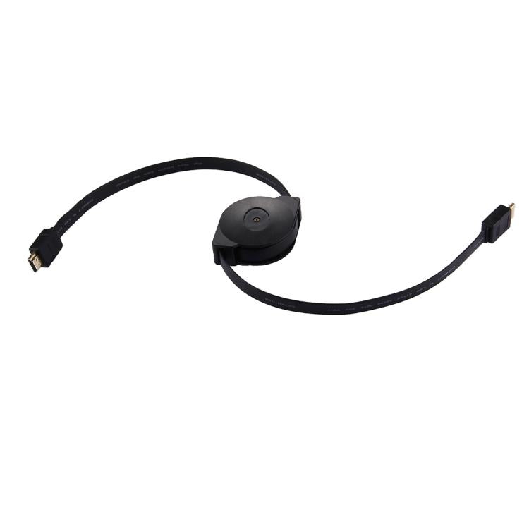 1 m HDMI-auf-HDMI-Stecker, ausziehbares Video-/Audio-Adapterkabel mit Mini-HDMI- und Micro-HDMI-Adaptern für HDTV, Monitore, Projektoren, PCs, Kameras, Tablets und Smartphones