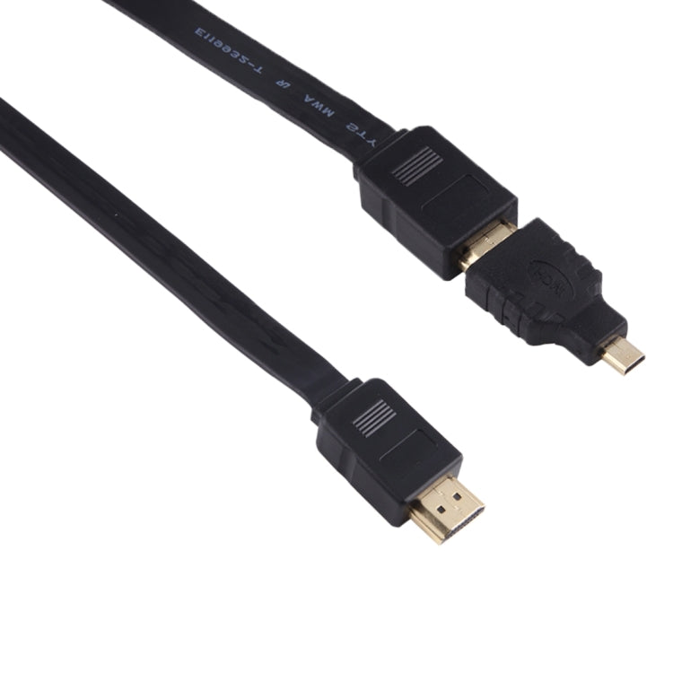 1m Retractable HDMI Cable with Mini/Micro HDMI Adapters for Devices