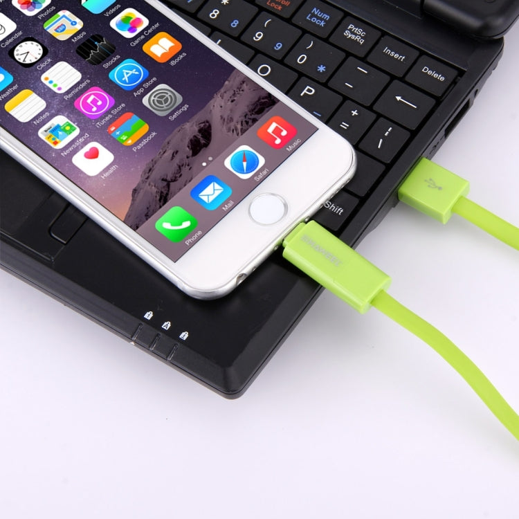 HAWEEL 1m 2-in-1 Micro-USB- und 8-Pin-auf-USB-Daten-Synchronisations-Ladekabel, 2-in-1-Kabel mit zwei Anschlüssen