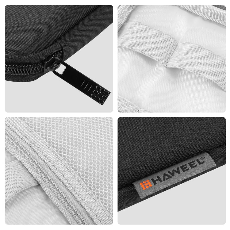 HAWEEL Uhrenarmband-Organizer-Box, Aufbewahrungstasche für Kopfhörer / USB-Sticks / Digitalkabel, Uhrenarmband-Organizer, Größe: S