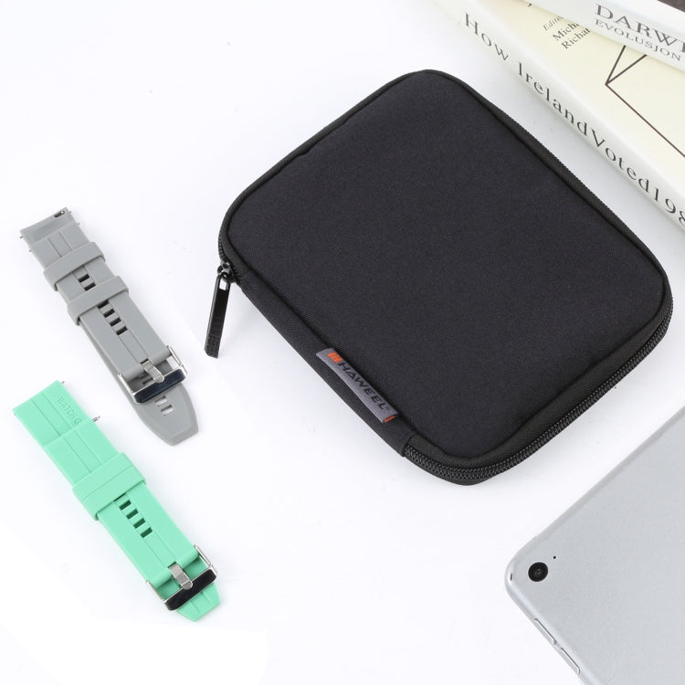 HAWEEL Uhrenarmband-Organizer-Box, Aufbewahrungstasche für Kopfhörer / USB-Sticks / Digitalkabel, Uhrenarmband-Organizer, Größe: S