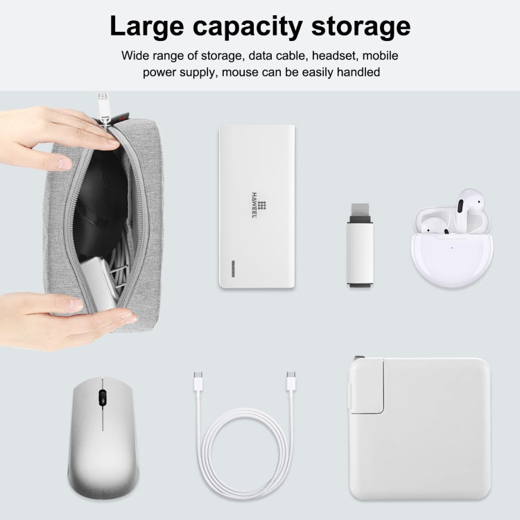 HAWEEL Electronic Organizer Storage Bag for Charger, Power Bank, Cables, Mouse, Earphones, Size: S, Electronic Organizer, Size: S