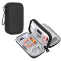 HAWEEL Double Layer Electronic Organizer Bag for Cables Charger & Accessories