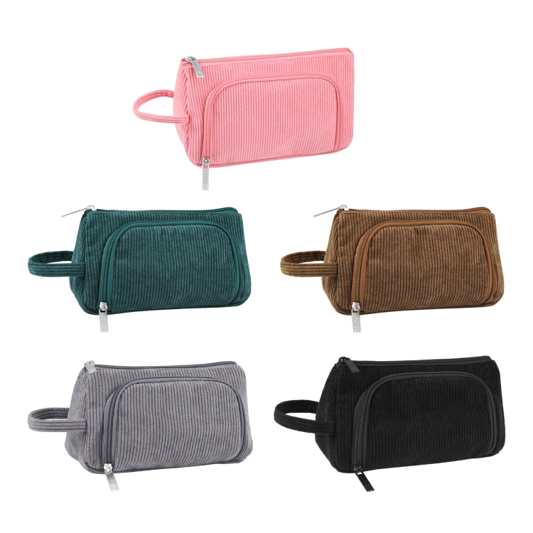 Pencil Case Cosmetic Bag Travel Makeup Organizer Pouch Triangle