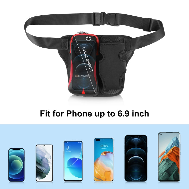 Sports Waist Bag Water Bottle Holder Running Fitness Belt Pouch Outdoor